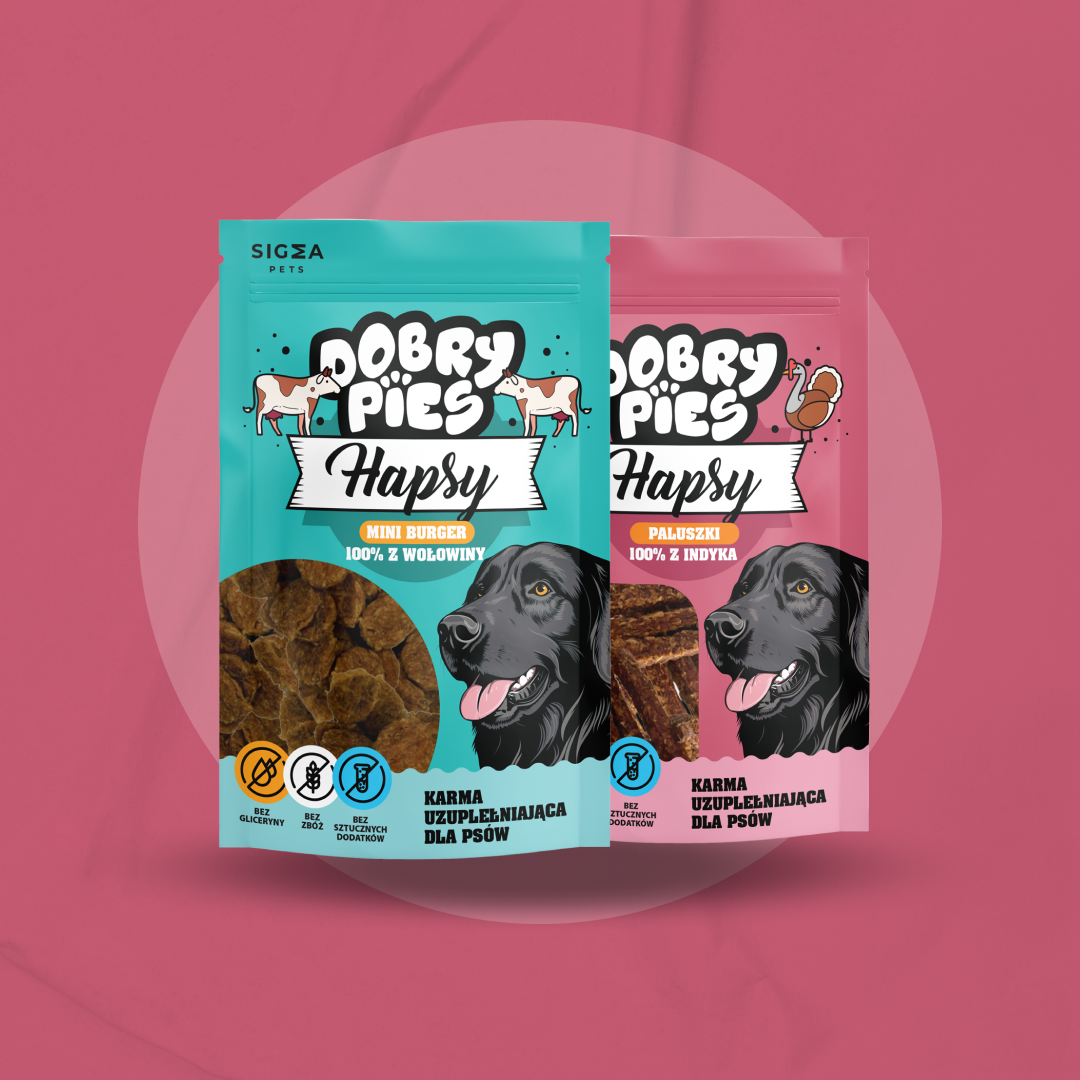 Hapsy - przysmaki dla psów