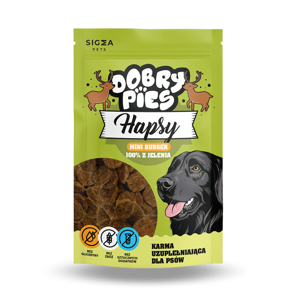 Hapsy Mini Burger 100% z Jelenia 100g