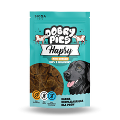 Hapsy Mini Burger 100% z Wołowiny 100g