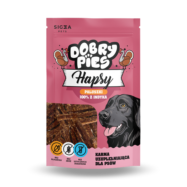 Hapsy Paluszki 100% z Indyka 100g