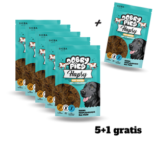 ZESTAW 5+1 Hapsy Mini Burger 100% z Wołowiny 100g
