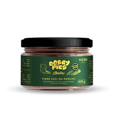 Mokra karma dla psa Bistro Premium Pierś gęsi na króliku 200 g