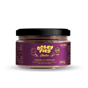 Mokra karma dla psa Bistro Premium Udziec z królika 200 g