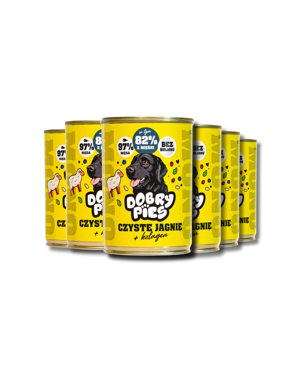 Wet dog food Lamb 400g