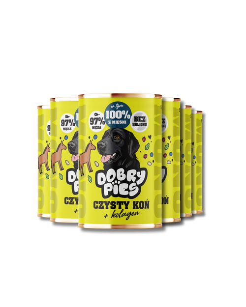 Zestaw mokrej karmy dla psa Konina 400g | 6szt. 12 szt. 18szt.