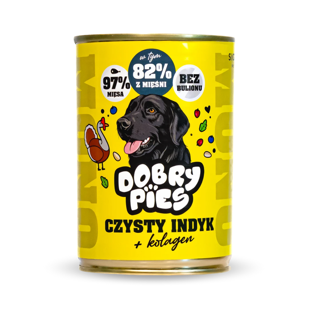 Mokra karma dla psa Indyk 400g