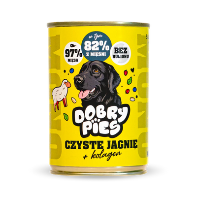 Mokra karma dla psa Jagnięcina 400g