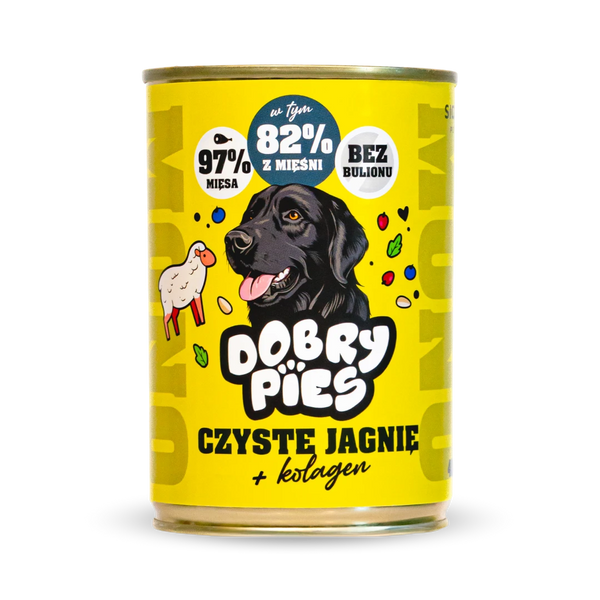 Mokra karma dla psa Jagnięcina 400g