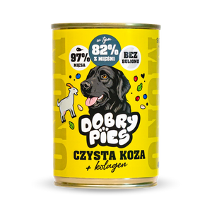 Mokra karma dla psa Koza 400g