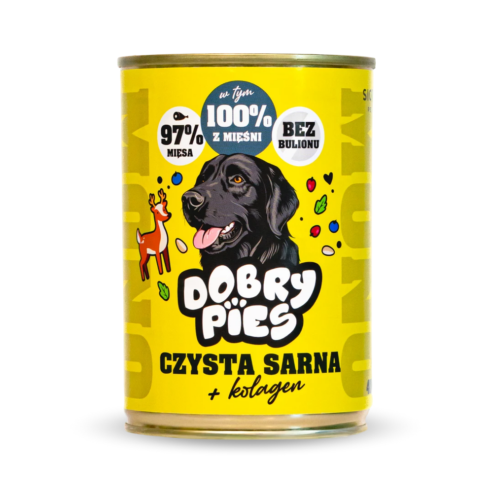 Mokra karma dla psa Sarna 400g