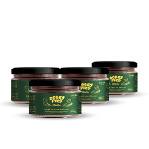 ZESTAW 4SZT. Mokra karma dla psa Bistro Premium Pierś gęsi na króliku 200 g