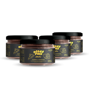 ZESTAW 4 SZT. Mokra karma dla psa Bistro Premium Sarna z dzikiem 200 g