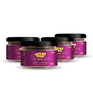 ZESTAW 4 SZT. Mokra karma dla psa Bistro Premium Udziec z królika 200 g